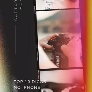 Imagem de capa para o Ebook 10 Dicas De Fotografia Com Iphone