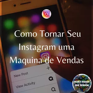 Imagem do curso COMO TORNAR O SEU INSTAGRAM UMA MAQUINA DE VENDAS