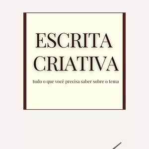Imagem de capa para o Ebook Escrita criativa - Tudo que você precisa saber sobre o tema!