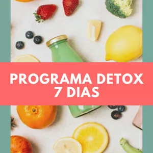 Imagem de capa para o Ebook Programa Detox 7 dias