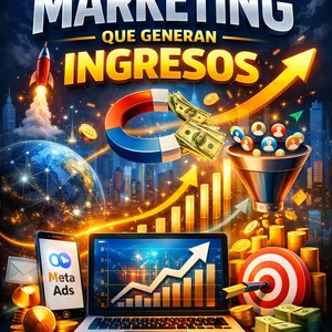 Imagen de portada para Ebook Marketing que Genera Ingresos