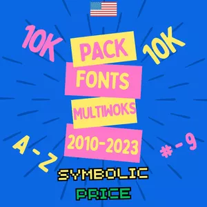 Cover image for Online course SUPER PACK 10K FONT 2010-2023