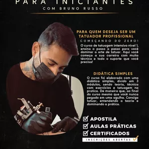 Curso CURSO DE TATUAGEM PARA INICIANTES 