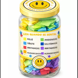 Imagem de capa para o Ebook Pote de Mensagem das Emoções 