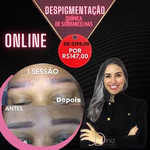 Imagem de Curso de Despigmentação Química  criado por Jéssica Diniz  na hotmart