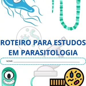 Imagem de capa para o Ebook ROTEIRO DE ESTUDOS EM PARASITOLOGIA HUMANA