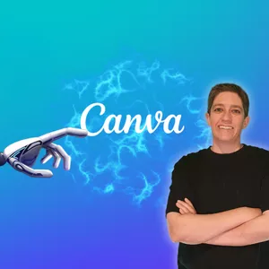 Imagen de portada para Curso online Canva + IA: Crea diseños profesionales en minutos