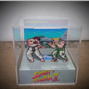Imagen de portada para Ebook Diorama cubo Street Fighter II (plantilla)