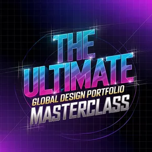 Cover image for Online course The Ultimate Global Design Portfolio Masterclass: How to Build a Portfolio That Attracts High-Paying Clients Worldwide