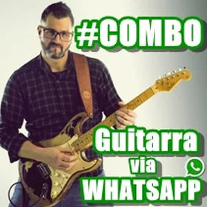 Imagem de capa para o Curso online #COMBO Guitarra Via Whatsapp