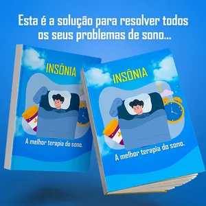 Imagem de capa para o Ebook Insônia - A melhor terapia do sono.