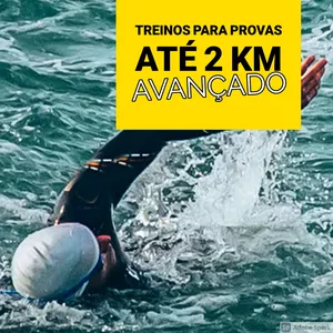 Imagem de capa para o Ebook Treinos de Natação até 2km - AVANÇADO