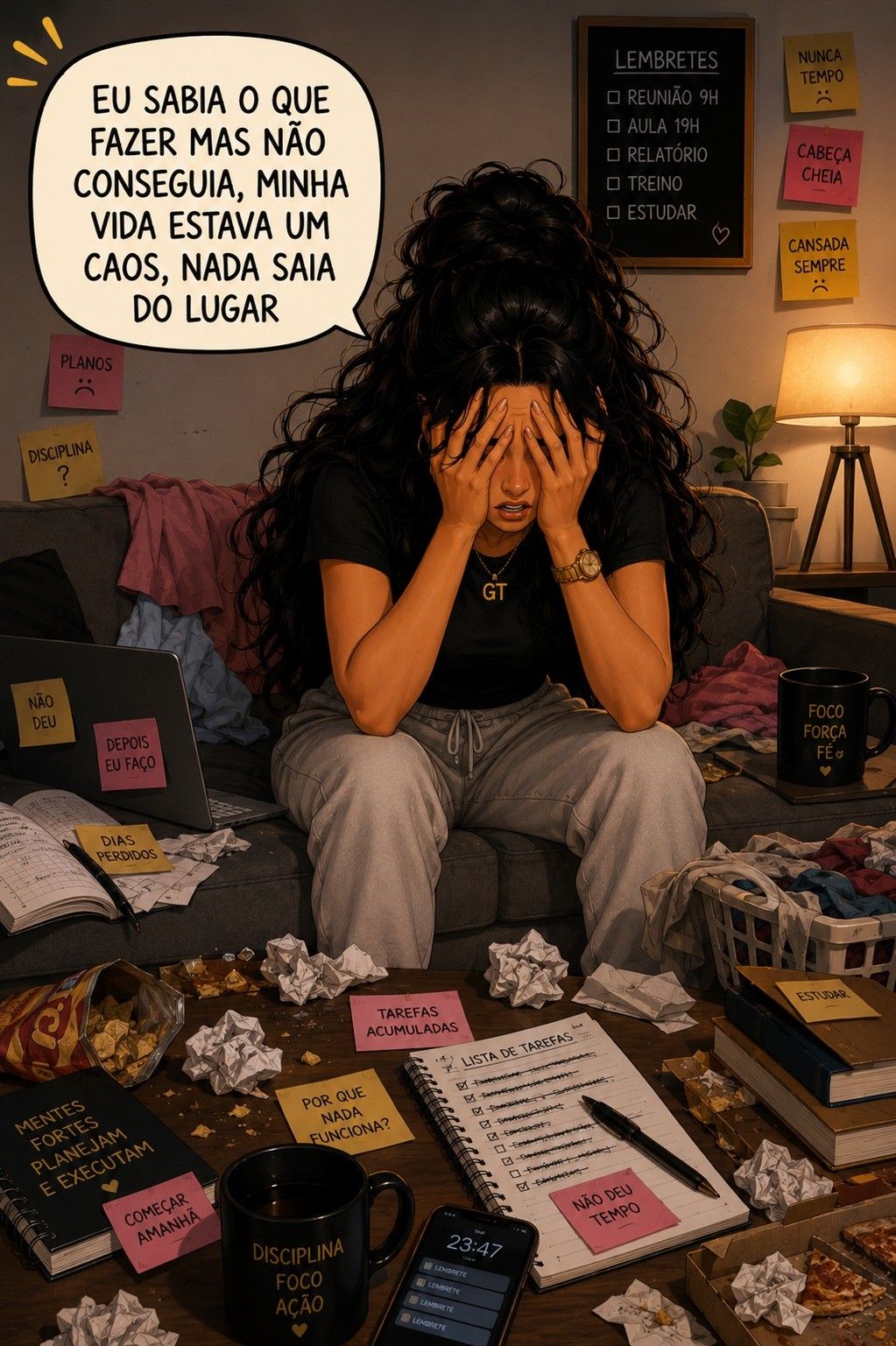 Mesmo sabendo o que fazer, você não sai do lugar!