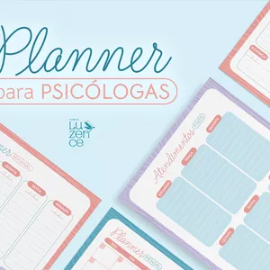 Imagem de capa para o Ebook Combo de Planner para Psicólogas