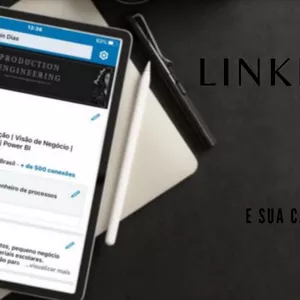Imagem de capa para o Ebook LinkedIn: Carreira e sua Marca Pessoal
