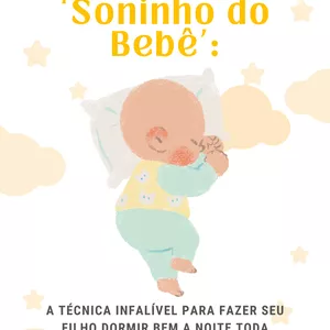 Imagem de capa para o Ebook Método "Soninho do Bebê"