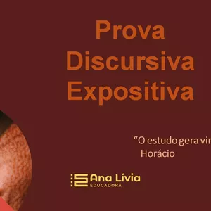 Imagem de capa para o Ebook  PROVA DISCURSIVA EXPOSITIVA 