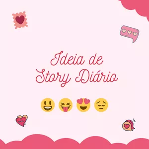 Imagem de capa para o Ebook Ideia para Story Diário