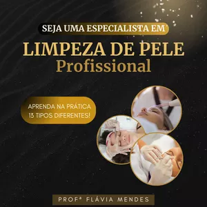 Imagem de capa para o Curso online CURSO LIMPEZA DE PELE 13 TIPOS