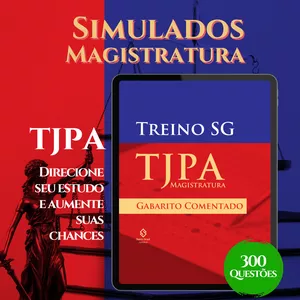 Imagem de TJPA 2026 | Treino SG - 300 questões criado por Santo Graal Jurídico na hotmart
