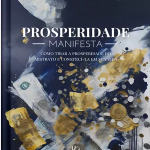Imagem de capa para o Ebook Prosperidade Manifesta - Como tirar a prosperidade do abstrato e construí-la em sua vida