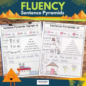 Imagen de portada para Curso online Pirámides de oraciones decodificables para practicar la lectura