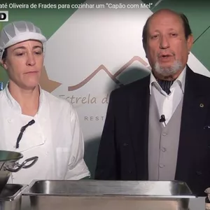 Imagem de capa para o Curso online Gastronomia da Nossa Terra viajou até Oliveira de Frades para cozinhar um “Capão com Mel”