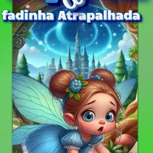 Imagem de capa para o Ebook Pipoca a fadinha atrapalhada