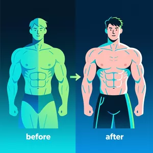 Imagem de capa para o Ebook Bulking Saudável: Emagrecer e Ganhar Massa Magra com Alimentação e Treino