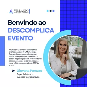 Imagem do curso ASSESSORIA ONLINE DESCOMPLICA EVENTO