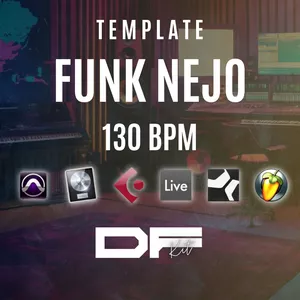 Imagem de capa para o Curso online PROJETO BASE FUNK NEJO 130 BPM - ABLETON LIVE - DF KIT