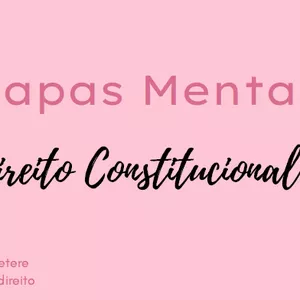 Imagem de capa para o Ebook Mapa Mental - Direito Constitucional 2