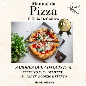 Imagem de capa para o Ebook Manual da Pizza | O Guia Definitivo Vol 2
