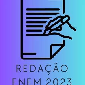 Imagem de capa para o Ebook Curso de Redação Enem 2023