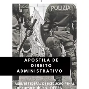 Imagem de capa para o Ebook APOSTILA DE DIREITO ADMINISTRATIVO - Para concurso