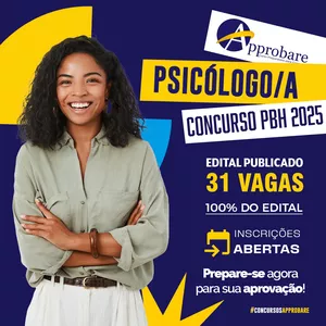 Imagem de capa para o Curso online Psicologia - Preparatório Concurso Saúde PBH 2025