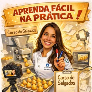 Imagem de capa para o Curso online Salgados na Prática – Um Jeito Simples de Aprender 