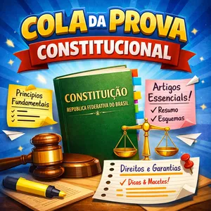 Imagem de capa para o Curso online COLA DA PROVA CONSTITUCIONAL
