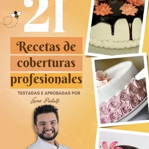 Imagen de portada para Curso online E-book 21 Recetas de Coberturas Profesionales