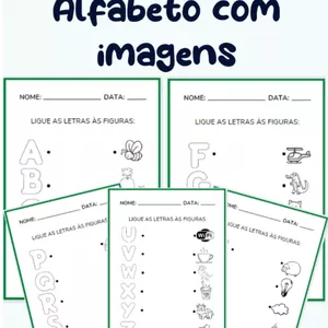 Imagem de capa para o Ebook ALFABETO COM IMAGEM