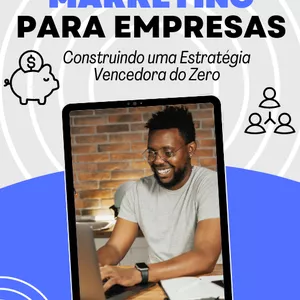 Imagem de capa para o Ebook Marketing Para Empresas do ZERO