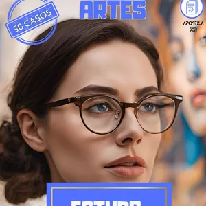 Imagem de capa para o Ebook Apostila - ESTUDO DE CASO -  ARTES- 50 TEMAS 