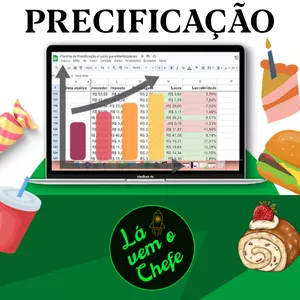 Imagem de capa para o Curso online Curso de precificação 20 produtos de gastronomia