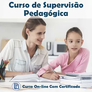 Imagem de capa para o Curso online Curso sobre Supervisão Pedagógica