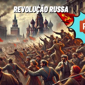 Imagem de capa para o Ebook Revolução Russa Slide