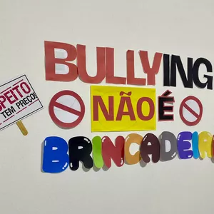 Imagem de capa para o Ebook PAINEL BULLYING NÃO É BRINCADEIRA + PLACAS