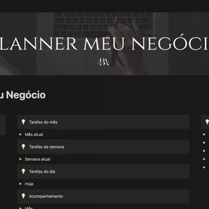Imagem de capa para o Curso online Planner Meu Negócio