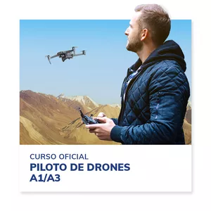 Imagen de portada para Curso online Curso Básico de Piloto de Drones (A1/A3)