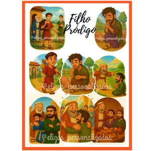Imagem de capa para o Ebook PARÁBOLA DO FILHO PRÓDIGO - RECURSOS VISUAIS PARA MINISTRAÇÃO 