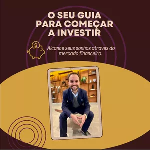 Imagem de capa para o Ebook O seu guia para começar a investir